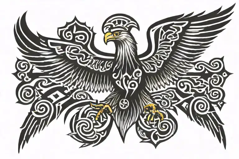 Eagle And Cross