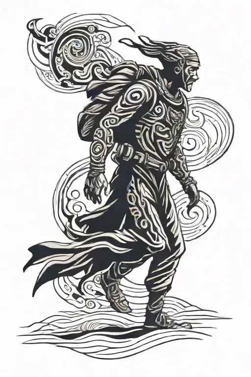 Dune Book Man Walking