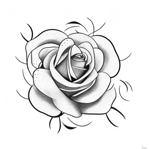 Symmetrical Rose
