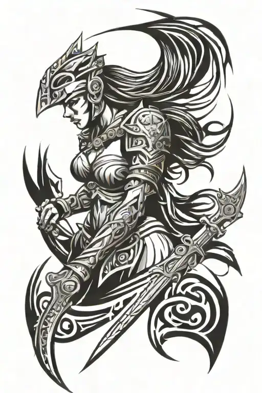 Valkyrie Warrior Woman