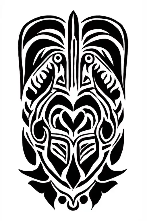 Taino Inspired Tribal