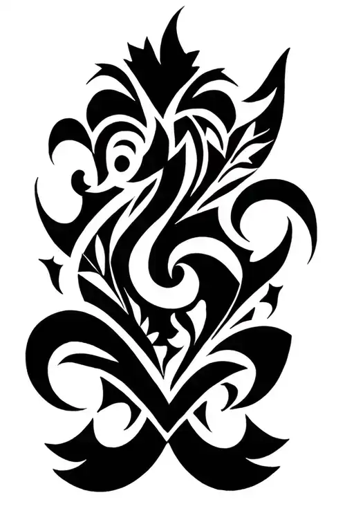 Tattoo With Irish Inspiration And Loads Of Detail