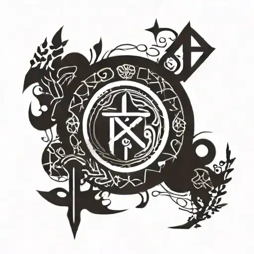 Nordic Runes About Travel And Nature