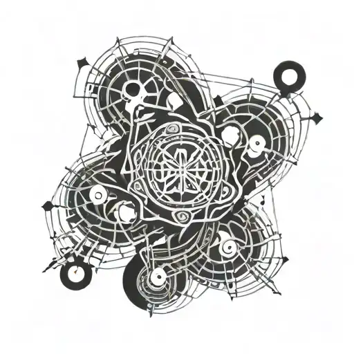 Microscopic View Of A Cell With Roman Numeral Xxi In The Nucleus