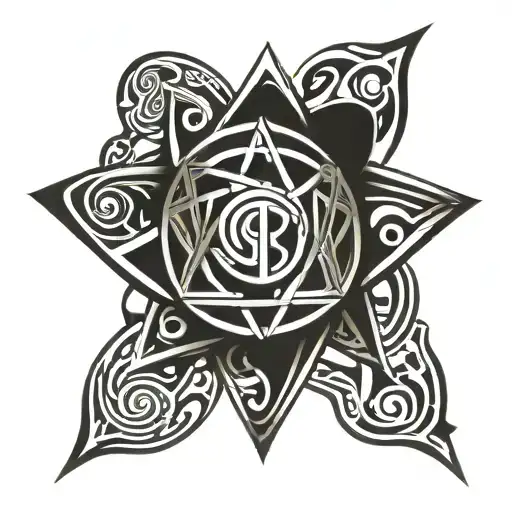 Iron Atom With Symbol Fe