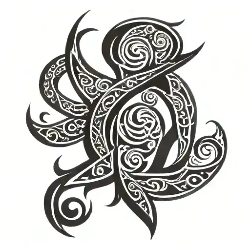 Maori Trident Symbol
