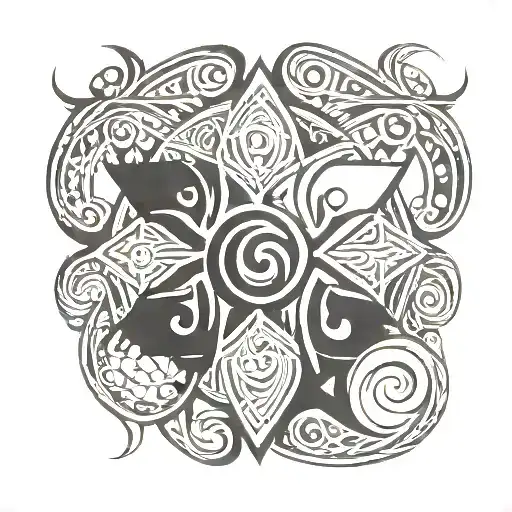 Spiritual Symbol Merging