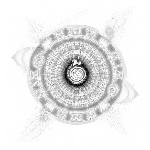 Hourglass Stars Spiral Blackhole