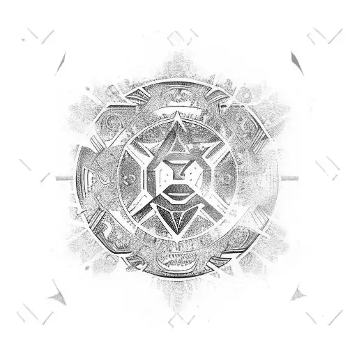 Mace With Leo Zodiac Encrypted