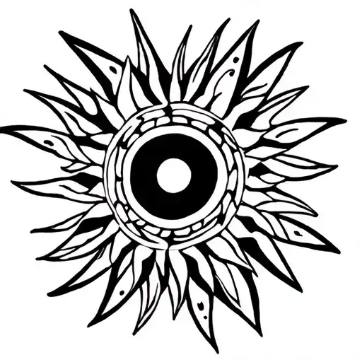 Filipina Sun Tribal