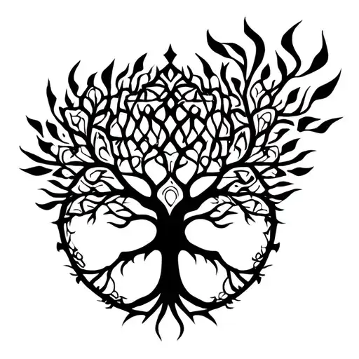 Mandala Tree Of Life