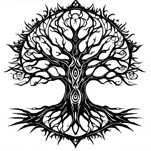 Mandala Tree Of Life