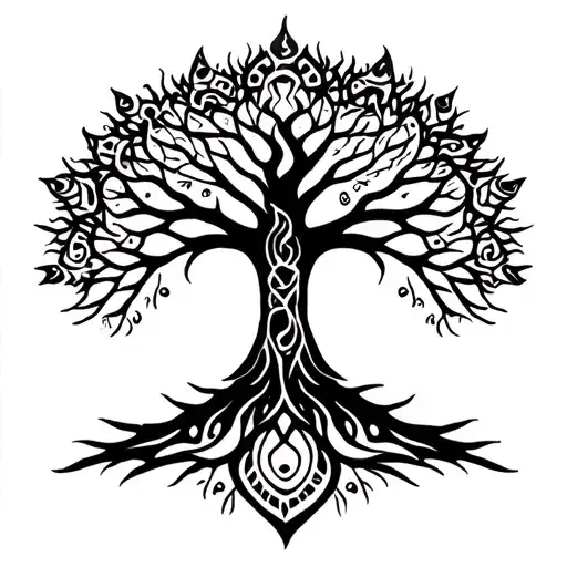 Mandala Tree Of Life