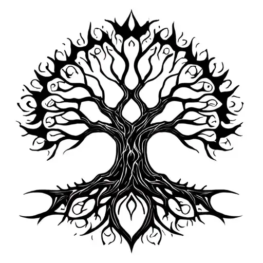 Mandala Tree Of Life