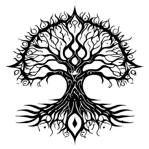 Mandala Tree Of Life