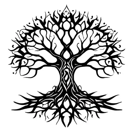 Mandala Tree Of Life