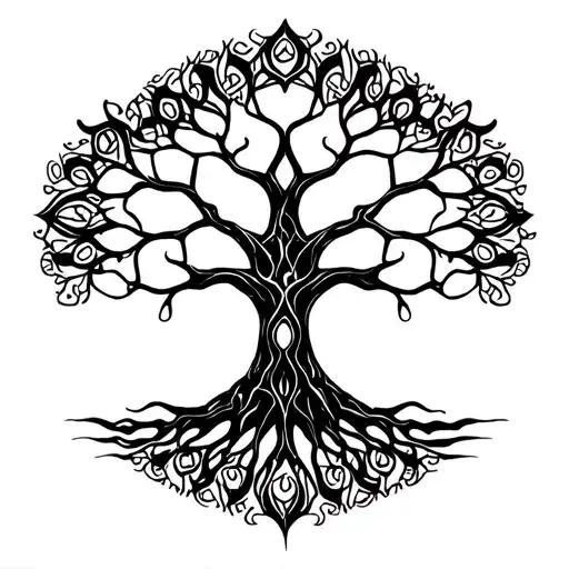 Mandala Tree Of Life