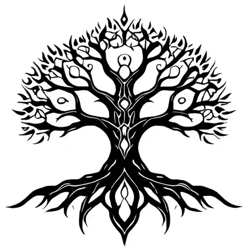 Mandala Tree Of Life