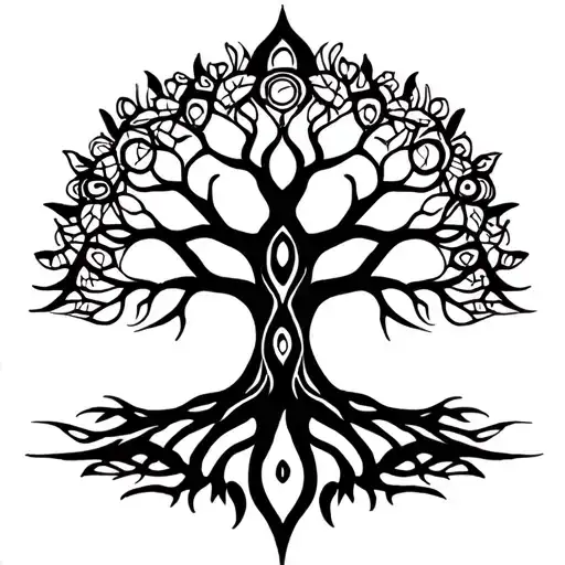 Mandala Tree Of Life