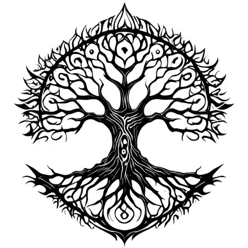 Mandala Tree Of Life
