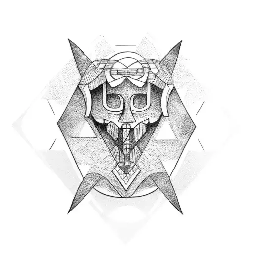 Full Sleeve For Women Representing Light And Darkness