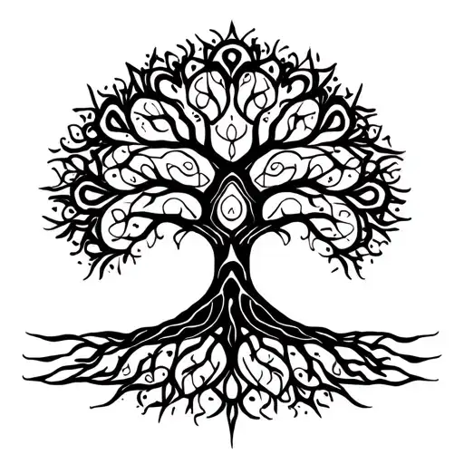 Mandala Tree Of Life