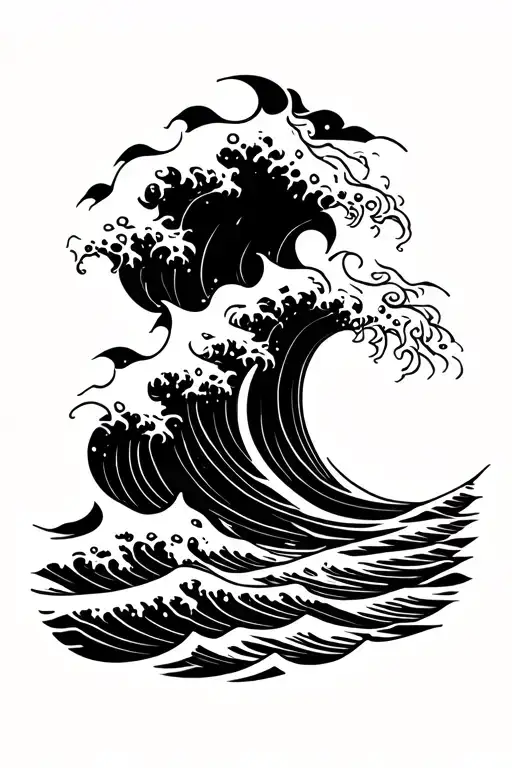 Waves Crashing In The Background