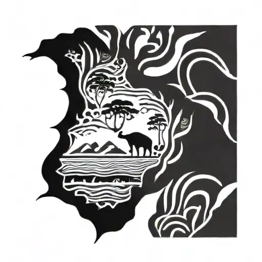 New Zealand Fern Australia Landscape