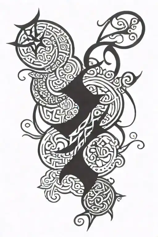 Arabic Tattoo For The Name Hossein