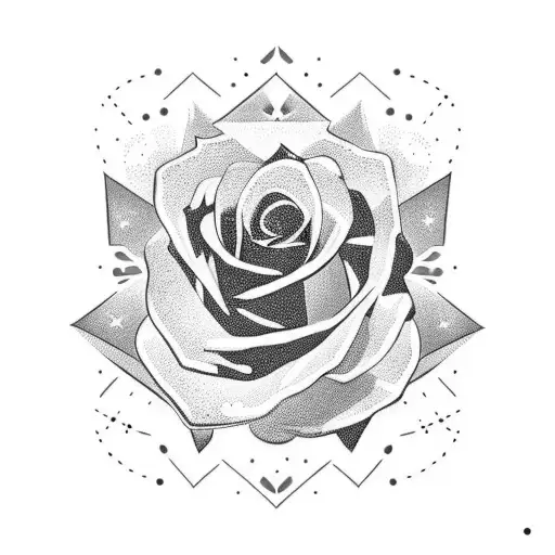 Rose With A Space Theme