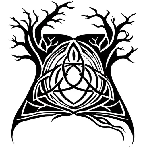 Tree Triquetra Book