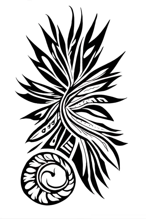 Ghana Mixed With Iroquois Native American