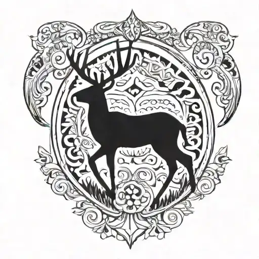 I Want A Deer Paired With A Black Cat