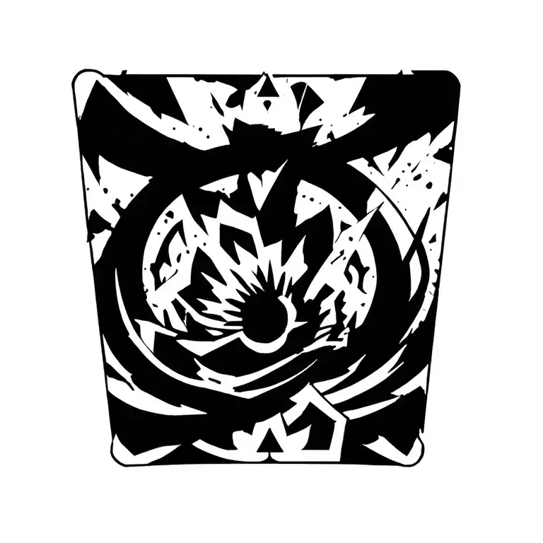 Tarot Card Tower Destroyed