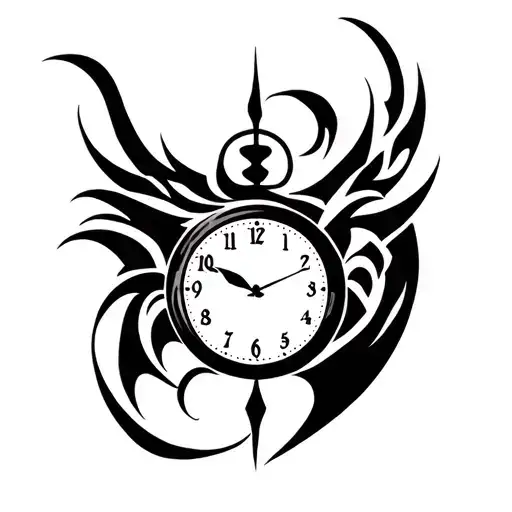 Clock And Sagittrius