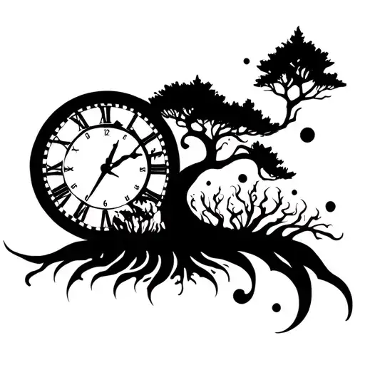 Clock And Tree