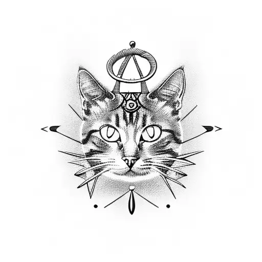 Cat With Trident