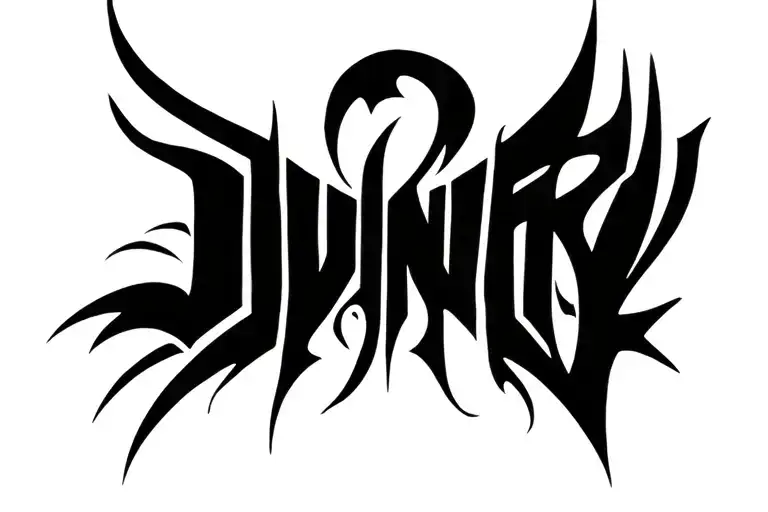 Divinity Distortion In Lettering
