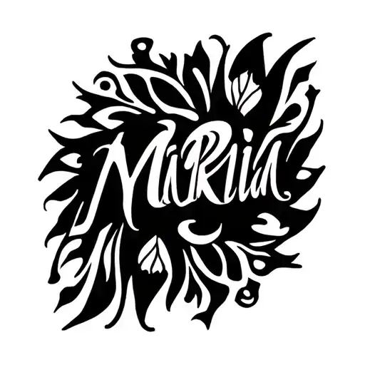 Name Of My Mom Maria