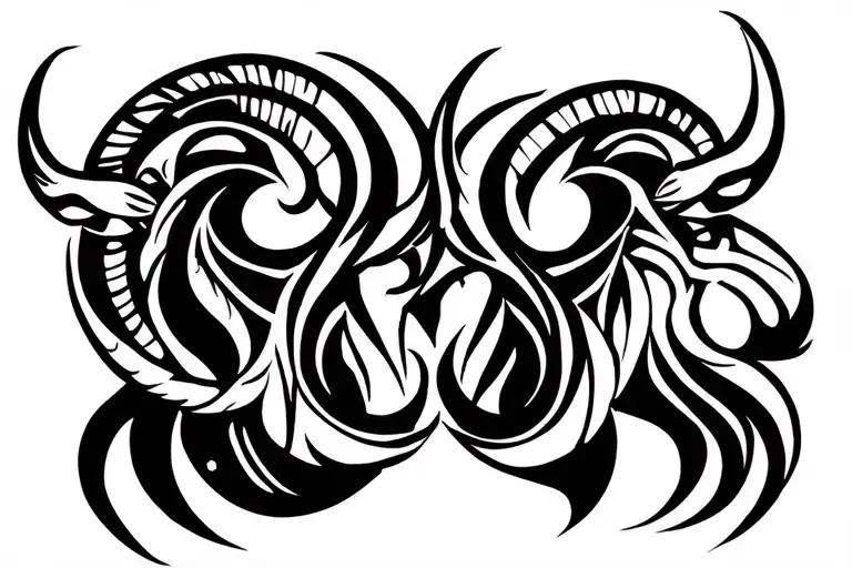 Capricorn And Taurus Intertwined