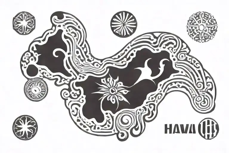 Hawaii Island Map