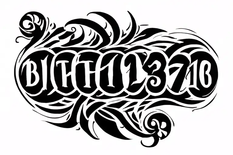 Scroll With Birthdate Inside