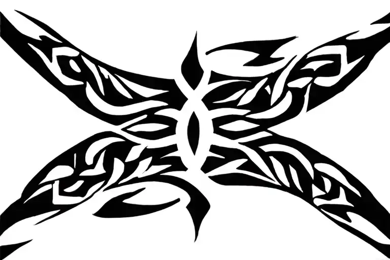 Wrist Band With Adoption Symbol Designed