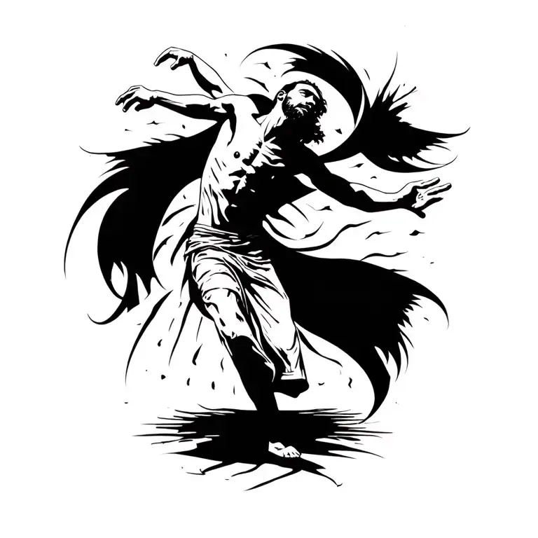 A Man In Another Dimension Dancing His Way To Peace