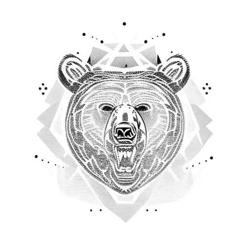 Wild Bear For Finger