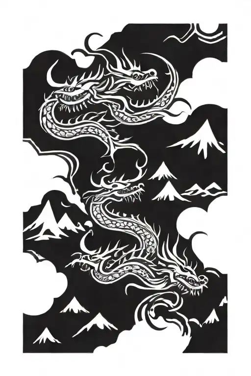 Dragon Mountain Range