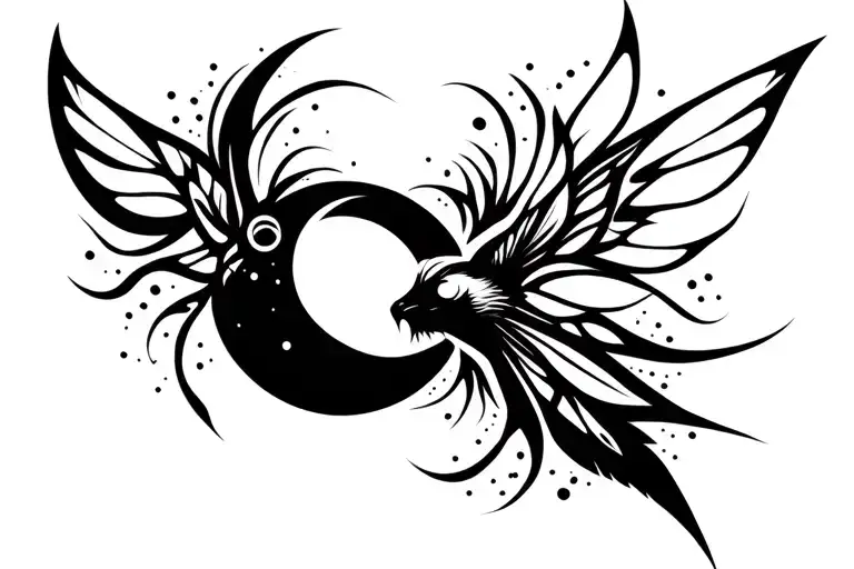 Gradient Background & Fly Me To The Moon