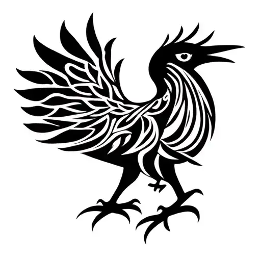 Sirin Bird Russian Mythology Inspired