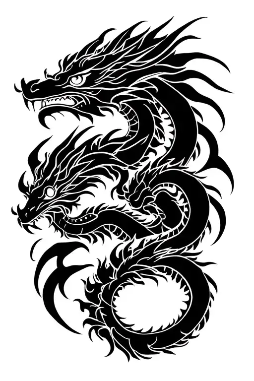 Three -Headed Dragon