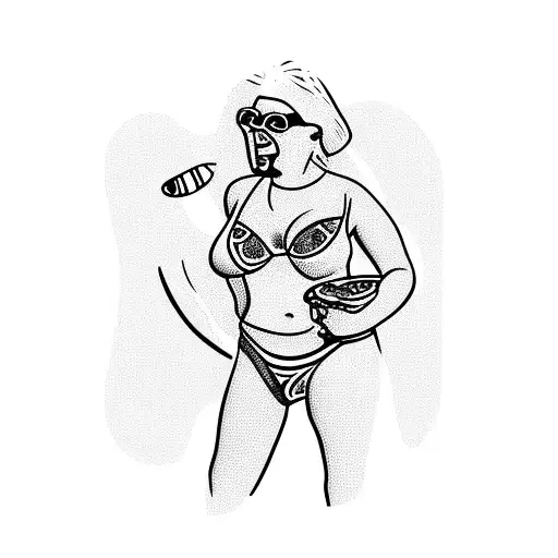 Pizza With The Pool Mom Running Around In Her Underwear While Dying